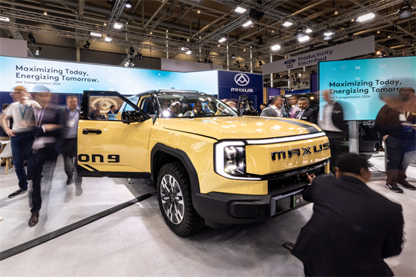 SAIC MAXUS Unveils the All-New eTerron 9 A Pioneering Electric 4x4 Pickup Truck at IAA Hannover